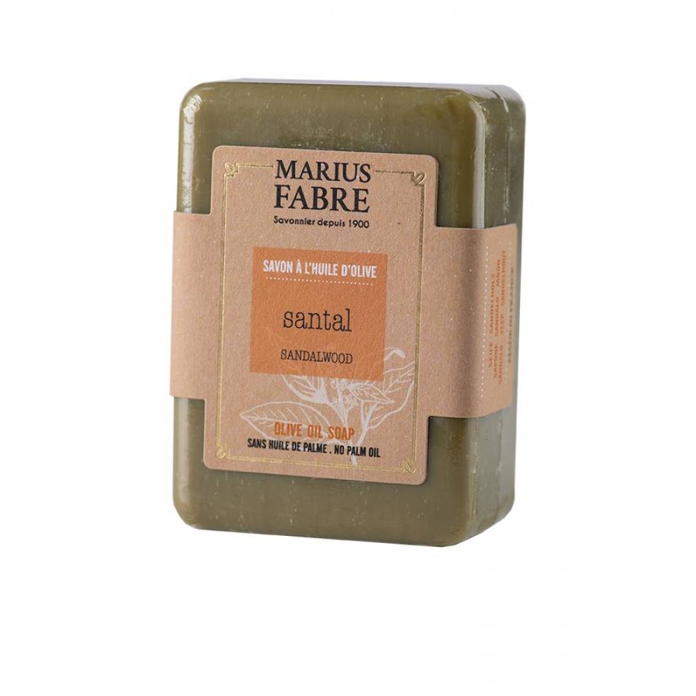 Marius Fabre olīveļļas ziepes «Sandalkoks» ar Karite/Shea sviestu 150g 